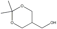 5-(Hydroxymethyl)-2,2-dimethyl-1,3-dioxane,,结构式