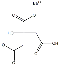  Barium hydrogen citrate
