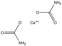 Calcium carbamate Struktur