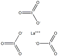 Lanthanum iodate Struktur