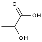 L-Lactic acid Struktur