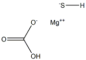 Magnesium bicarbonate bisulfide Struktur