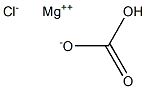 Magnesium chloride bicarbonate Struktur