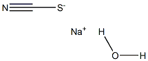 Sodium thiocyanate monohydrate Structure