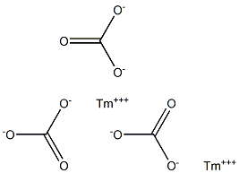 Thulium(III) carbonate,,结构式
