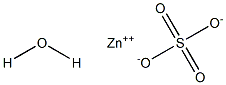 Zinc sulfate monohydrate,,结构式