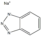 Sodium benzotriazole Structure