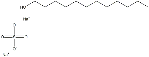 十二烷基醚硫酸钠, , 结构式