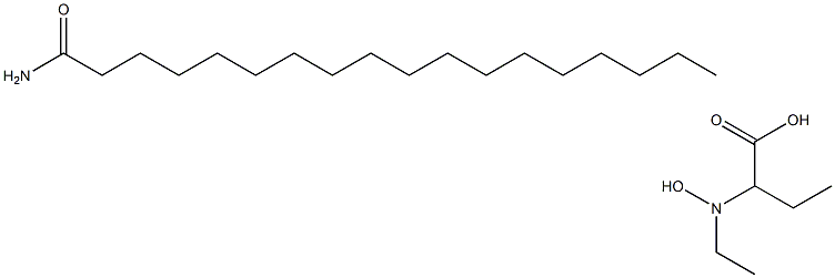 硬脂酰胺基乙基-N-羟乙基氨基乙酸钠 结构式