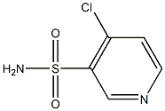 4-氯-3-吡啶磺酰胺, , 结构式