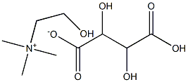 酒石酸胆碱, , 结构式