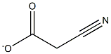 氰乙酸酯,,结构式