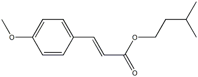 对甲氧基肉桂酸异戊酯,,结构式