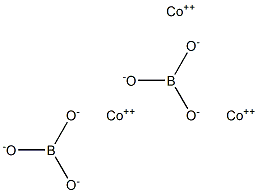 Cobalt borate Struktur