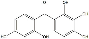 2,2',3,4,4'-Pentahydroxybenzophenone Structure