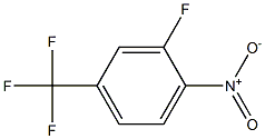 3-氟-4-硝基三氟甲苯 结构式