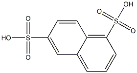 1,6-Naphthalenedisulfonic acid 化学構造式