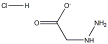2-肼基乙酸乙酯盐酸盐,,结构式
