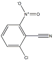 2-Chloro-6-nitrobenzonitrile 化学構造式
