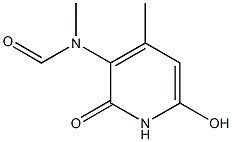 N-甲基-3-甲酰氨基-4-甲基-6-羟基-2-吡啶酮