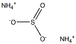 Ammonium sulfite solution 化学構造式