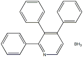 三苯基吡啶硼烷,,结构式