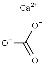 碳酸钙粉, , 结构式