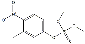 O,O-dimethyl-O-(4-nitro-3-tolyl)thiophosphate