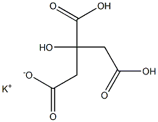 柠檬酸二氢钾标液,,结构式