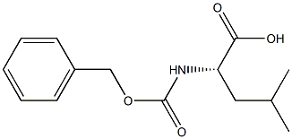 CBZ-亮氨酸,,结构式
