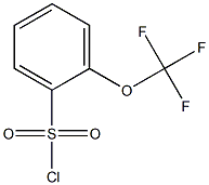 O-trifluoromethoxybenzenesulfonyl chloride Structure
