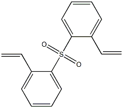 乙烯基苯基砜,,结构式
