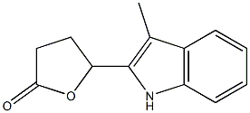 DL-3-甲基-Γ-丁内酯,,结构式
