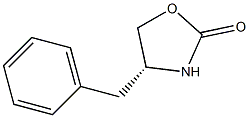 (R)-(+)-4-苯甲基-2-噁唑烷酮, , 结构式
