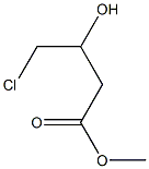 Methyl 4-chloro-3-hydroxybutyrate Structure