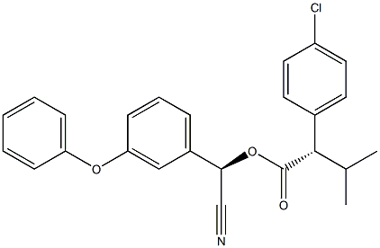 (R,S)-A-cyano-3-phenoxybenzyl (R,S)-2-(4-chlorophenyl)-3-methylbutyrate