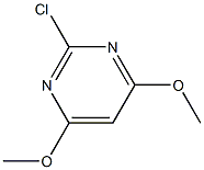 4,6-二甲氧基-2-氯嘧啶 结构式
