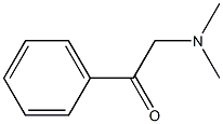 N,N'-二甲氨基苯乙酮,,结构式