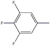 3,4,5-三氟甲苯, , 结构式