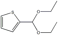 2-二乙氧甲基噻吩,,结构式