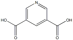 吡啶-3,5-二甲酸, , 结构式