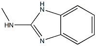 N-(2-苯骈咪唑基)胺基甲酸甲酯 结构式