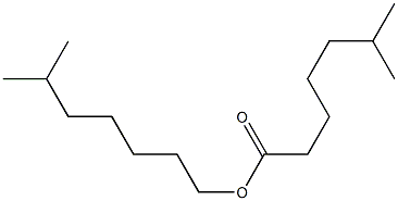 Isooctyl isooctanoate Structure