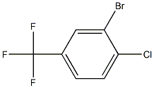 5-三氟甲基-2-氯溴苯 结构式