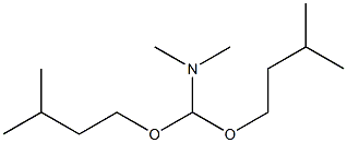 1,1-二异戊氧基三甲胺, , 结构式
