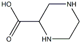 2-Piperazinecarboxylic acid Structure