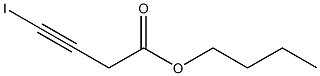 3-碘-2-丙炔基甲酸丁酯 结构式