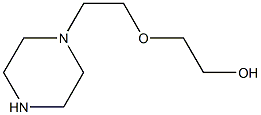 1-2-羟乙氧基乙基哌嗪, , 结构式