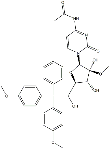  N4-乙酰-5'-(4,4'-二甲氧基三苯甲基)-2'-甲氧基胞苷