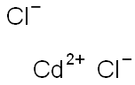 Cadmium dichloride 化学構造式